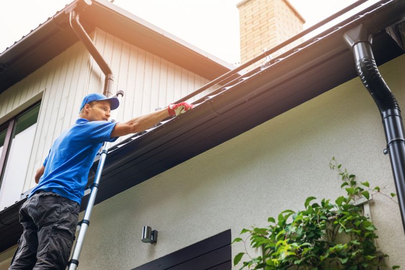 Professional measuring and fitting gutters
